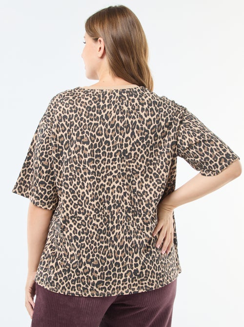 T-shirt oversize stampata - Kiabi