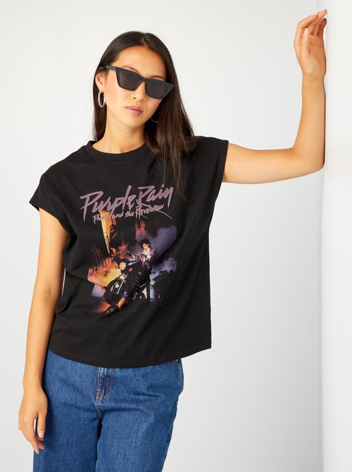 T-shirt oversize stampata 'Prince' - Kiabi