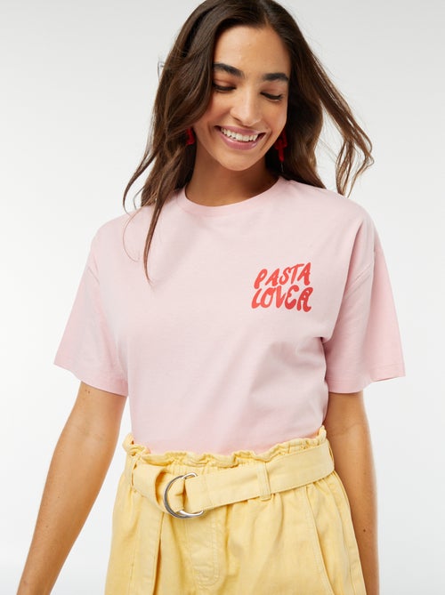 T-shirt oversize stampata - Kiabi