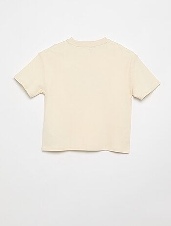 T-shirt oversize stampato