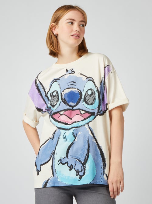 T-shirt oversize 'Stitch' - Kiabi