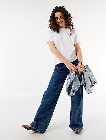 T-shirt oversize 'Supergirl' 'DC Comics' a maniche corte