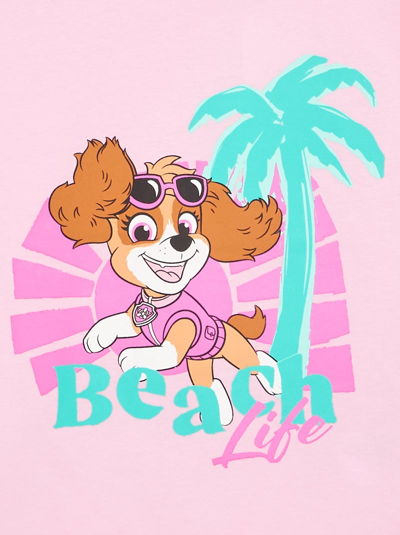 T-shirt 'Pat\' Patrouille' a maniche corte Rosa - Kiabi