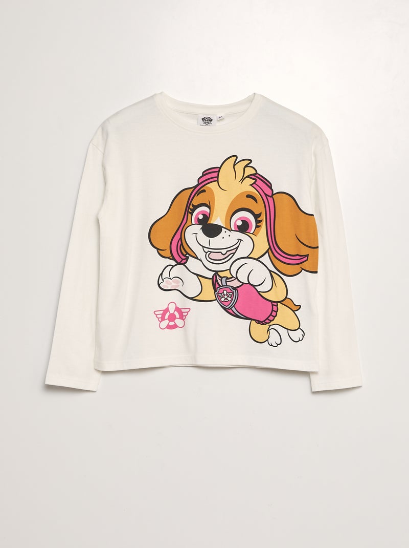 T-shirt 'Paw Patrol' BIANCO - Kiabi