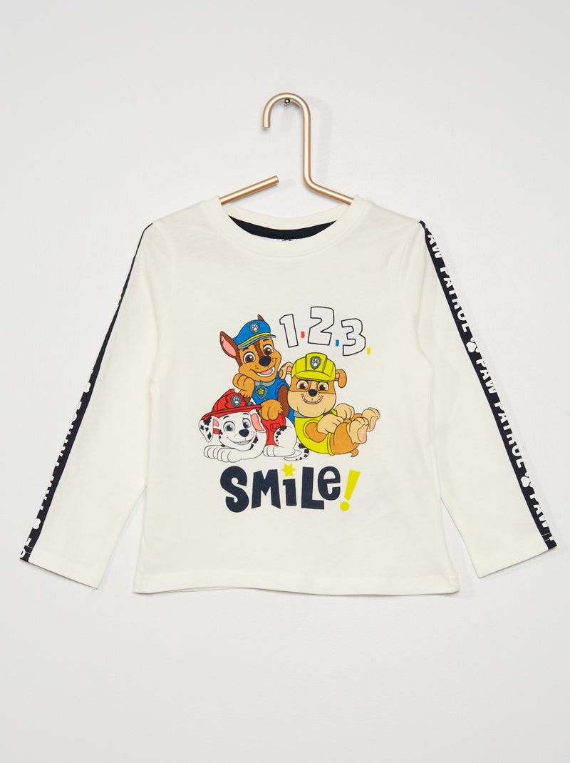 T-shirt 'Paw Patrol' Bianco - Kiabi
