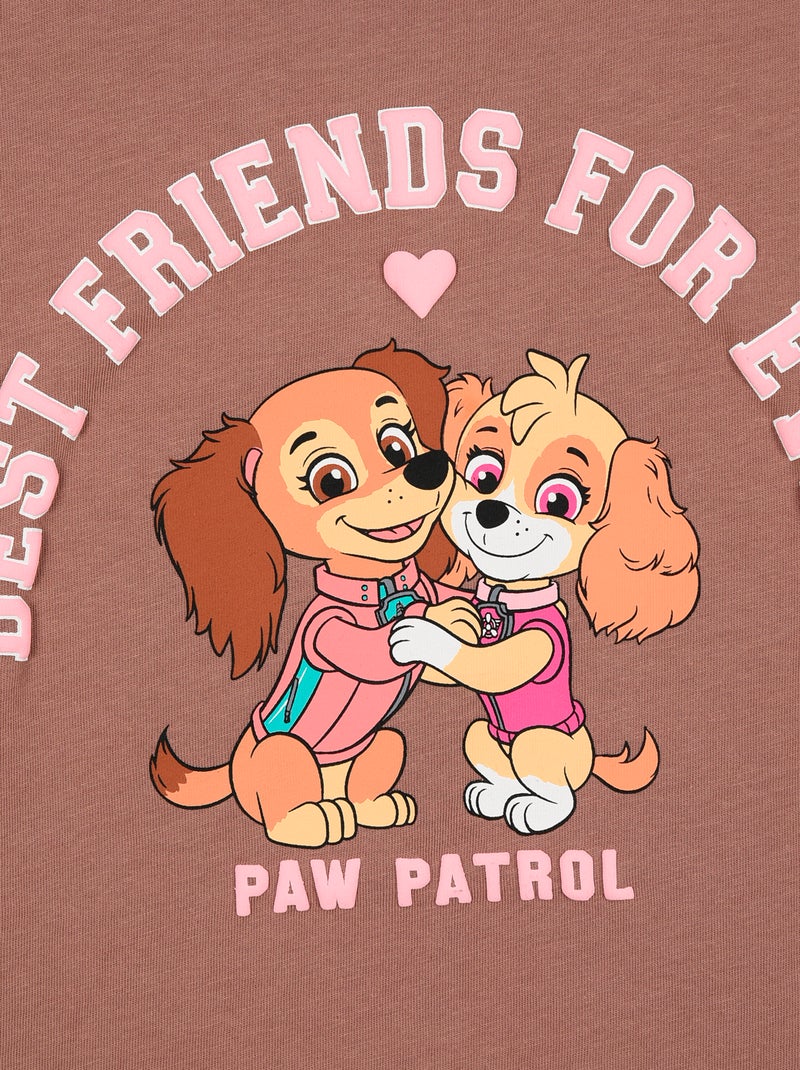 T-shirt 'Paw Patrol' senza maniche Marrone - Kiabi