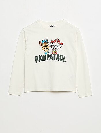 T-shirt 'Paw Patrol' stampata in cotone
