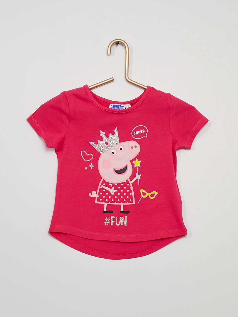T-shirt 'Peppa Pig' ROSA - Kiabi