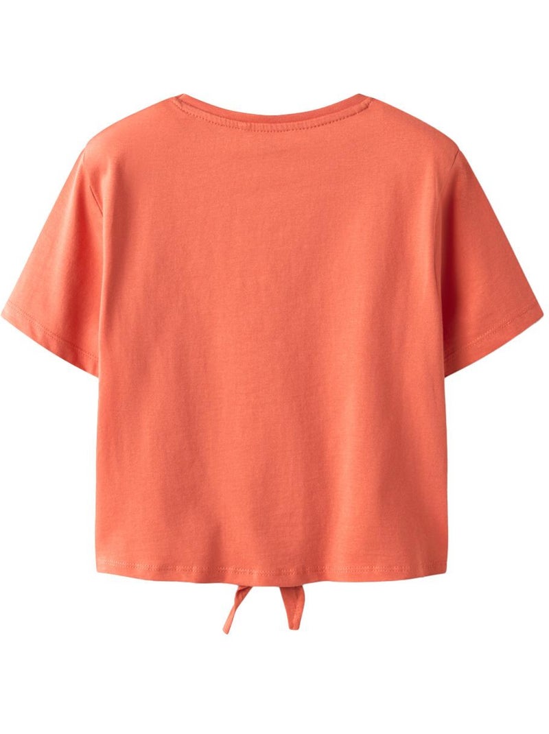 T-shirt per bambina Name it Fvaya Rosso - Kiabi
