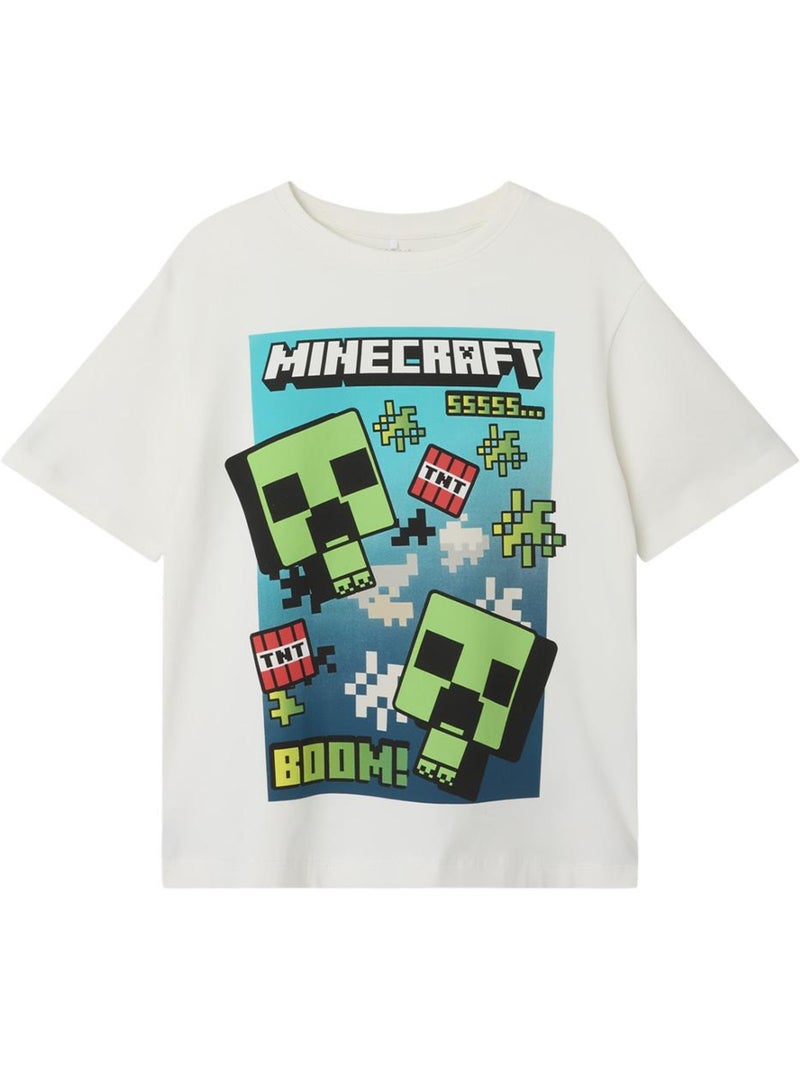 T-shirt per Bambino Name It Bianco - Kiabi