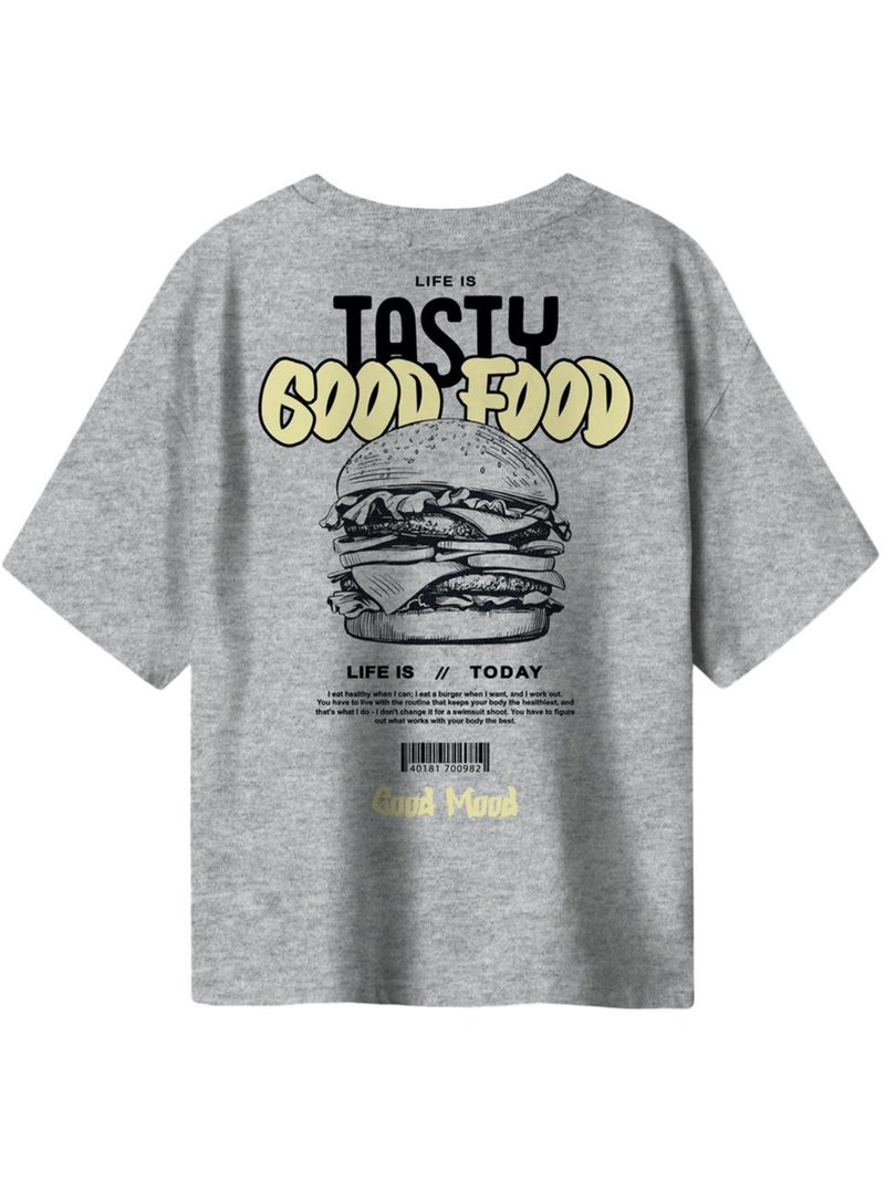 T-shirt per Bambino Name it Grigio argentato - Kiabi