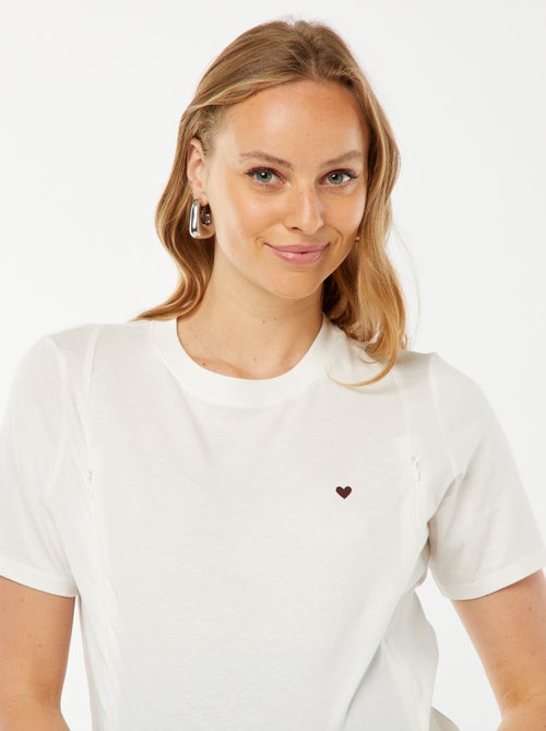 T-shirt per l'allattamento - Kiabi