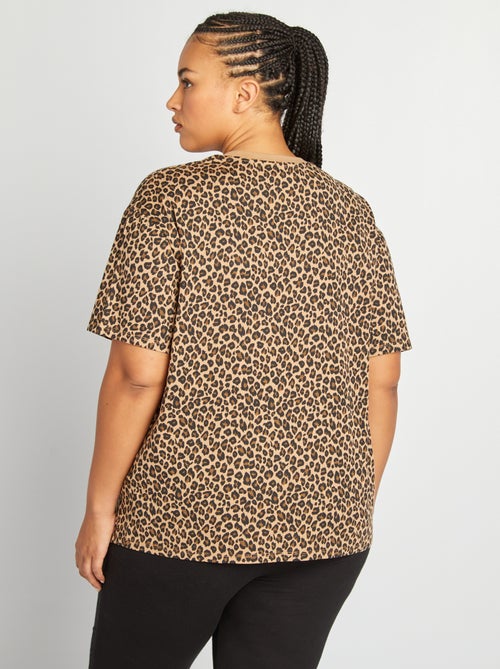 T-shirt per l'allattamento con scollo tondo - Kiabi