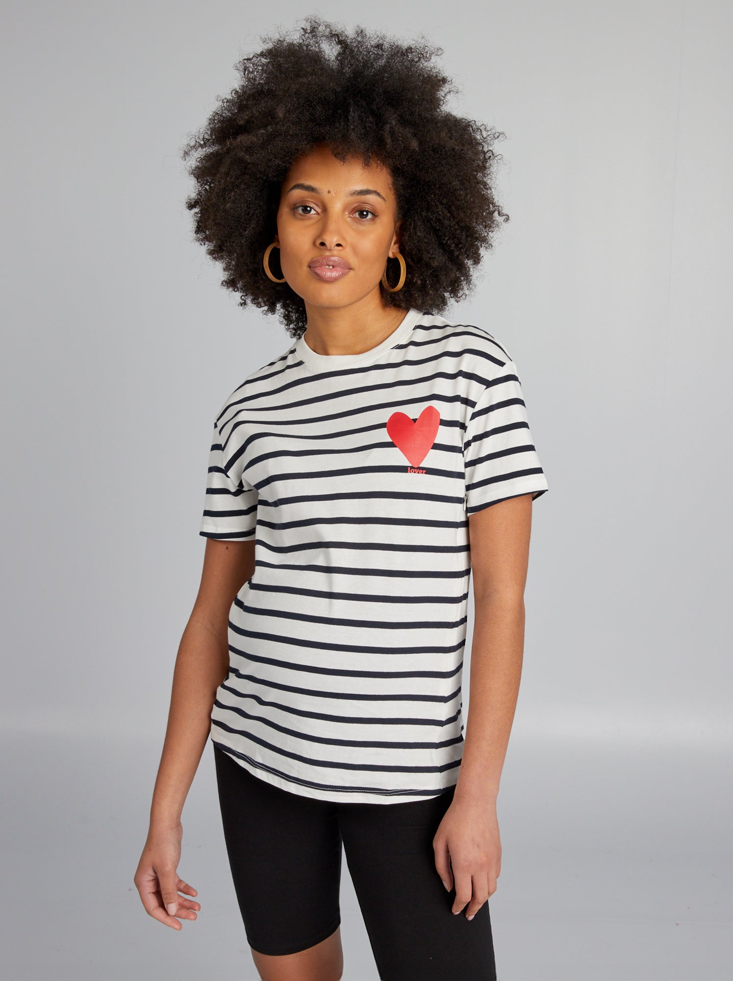 Das Allattamento Per Smallshow T Shirt Da Donna Premaman Con Scollo A V Maglie  Allattamento, Bonprix