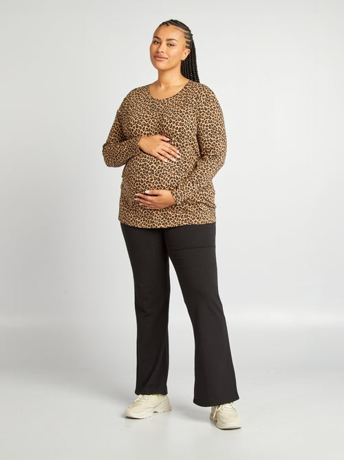 T-shirt per l'allattamento in jersey - Kiabi