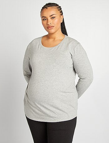 T-shirt per l'allattamento in jersey