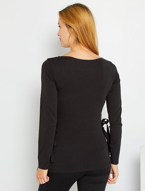 T-shirt per l'allattamento - nero - Kiabi - 12.00€
