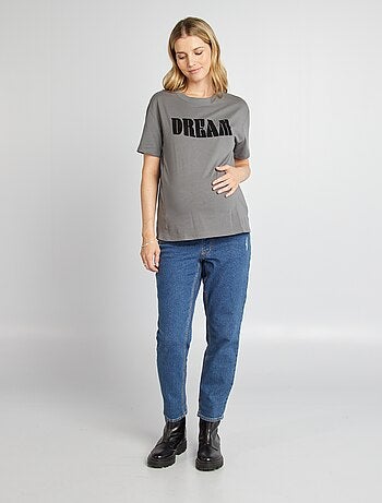 T-shirt per l'allattamento stampata