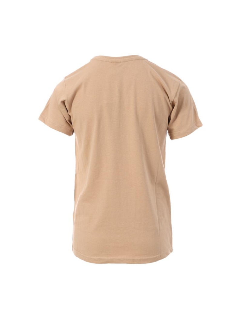T-Shirt per Ragazzo Redskins Beige - Kiabi