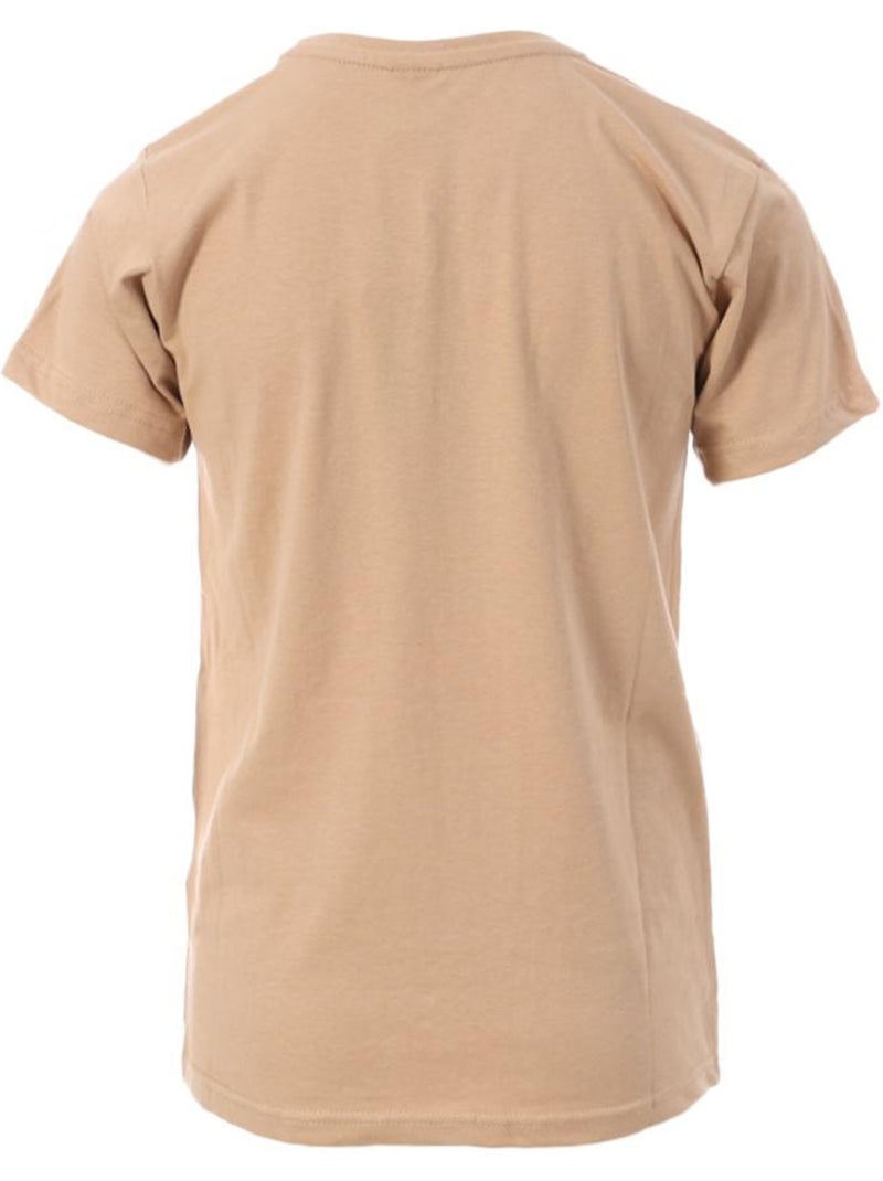 T-Shirt per Ragazzo Redskins Beige - Kiabi
