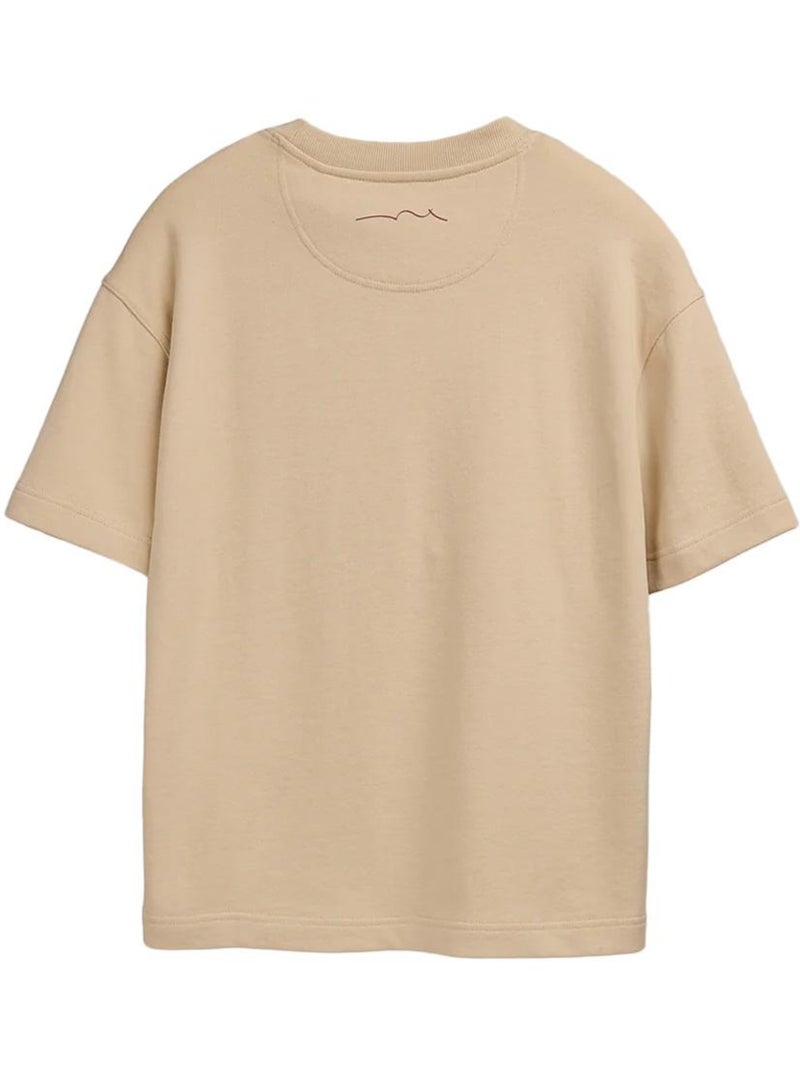 T-shirt per Ragazzo Teddy Smith Beige - Kiabi
