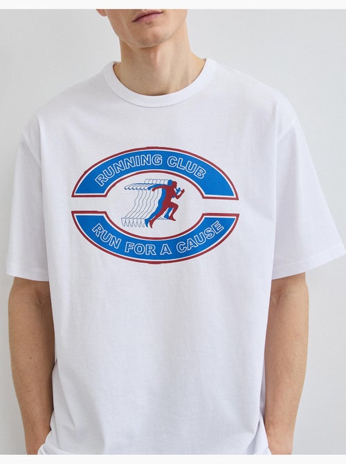 T-shirt pesante stampata, MO Fashion - Kiabi