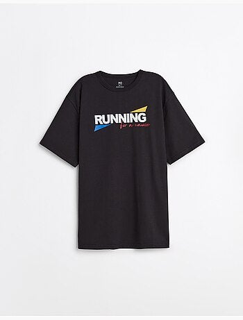 T-shirt pesante stampata, MO Fashion