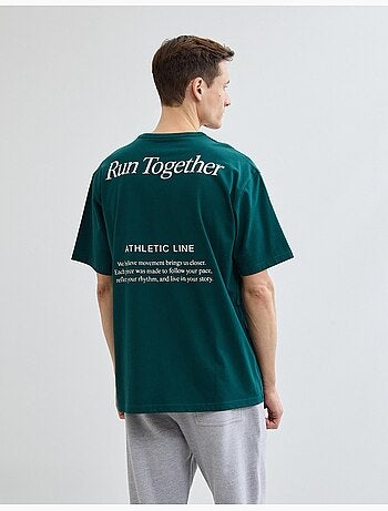 T-shirt pesante stampata, MO Fashion
