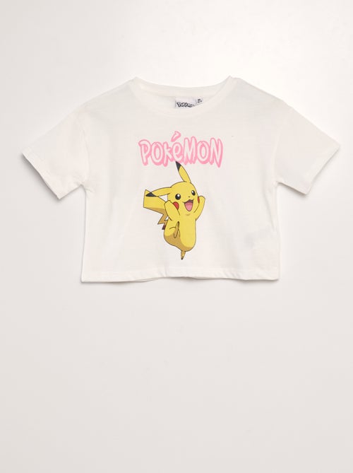 T-shirt  'Pikachu' crop-top - Kiabi