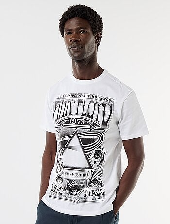 T-shirt \'Pink Floyd\' a maniche corte