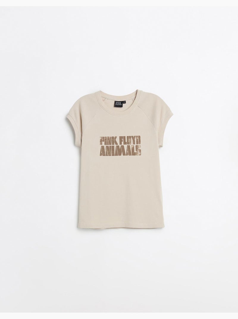 T-shirt Pink Floyd, MO Fashion Beige - Kiabi