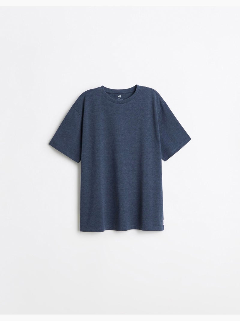 T-shirt piquet, mo fashion Blu - Kiabi