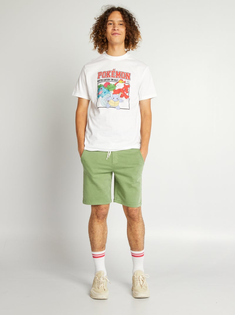 T-shirt 'Pokemon' a maniche corte BIANCO - Kiabi