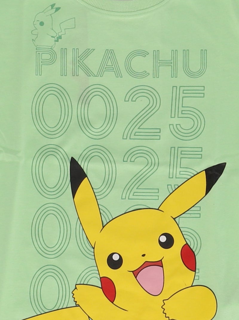 T-shirt 'Pokémon' a maniche corte Verde - Kiabi