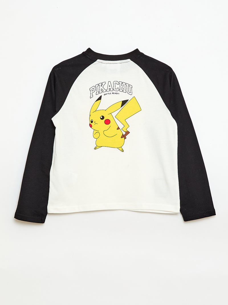 T-shirt 'Pokémon' a maniche lunghe Bianco - Kiabi