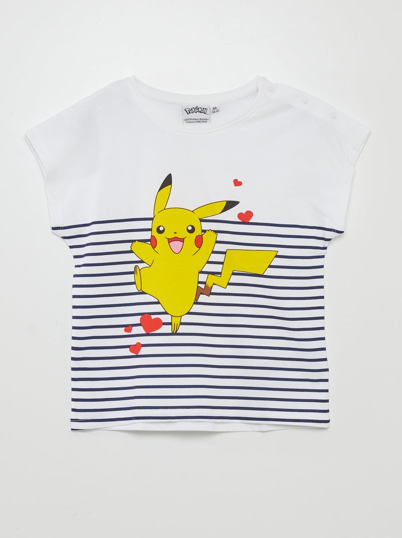 T-shirt 'Pokemon' bianco - Kiabi