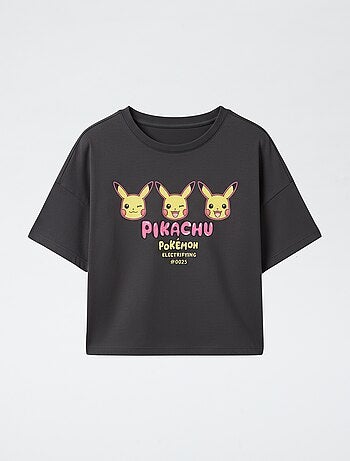 T-shirt 'Pokemon' 'Pikachu' a maniche corte