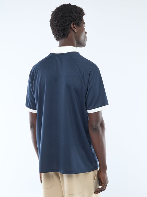 T-shirt polo stampato con messaggio - Kiabi