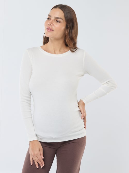 T-shirt premaman a coste - Kiabi