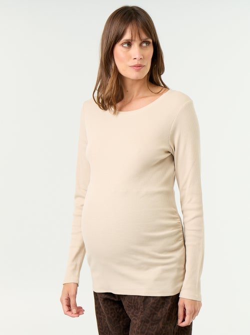T-shirt premaman a costine - Kiabi