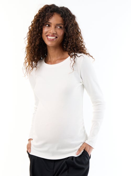 T-shirt premaman a costine - Kiabi
