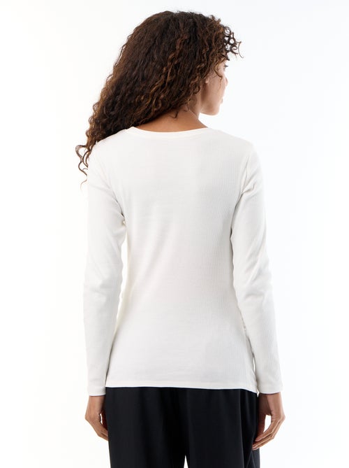 T-shirt premaman a costine - Kiabi