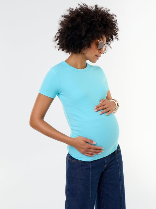 T-shirt premaman a costine - Kiabi T-shirt premaman a costine - Kiabi