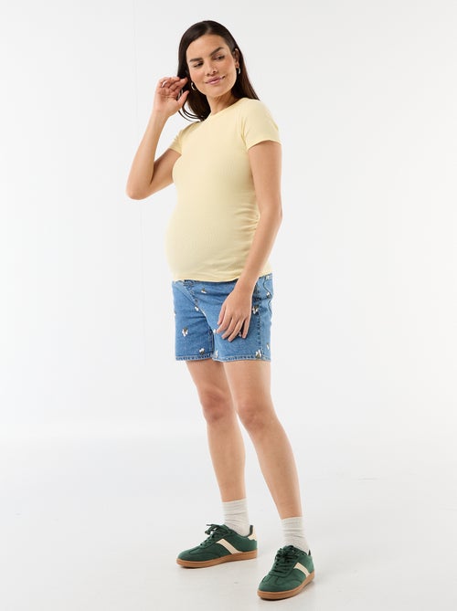 T-shirt premaman a costine - Kiabi