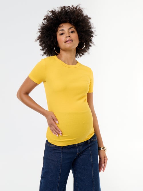 T-shirt premaman a costine - Kiabi T-shirt premaman a costine - Kiabi