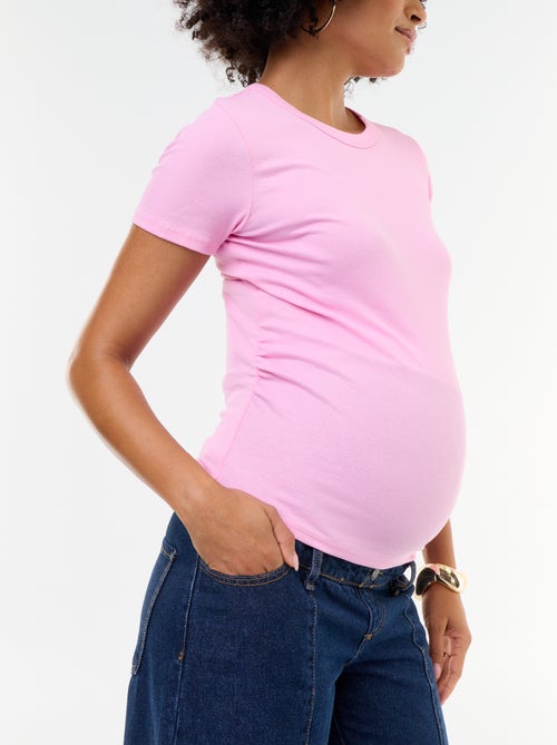 T-shirt premaman a costine - Kiabi T-shirt premaman a costine - Kiabi