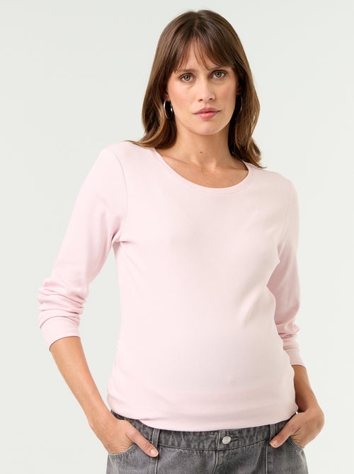 T-shirt premaman a costine - Kiabi