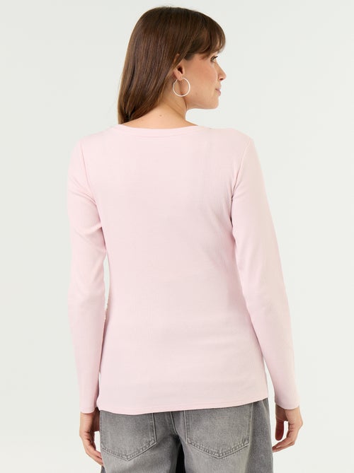 T-shirt premaman a costine - Kiabi