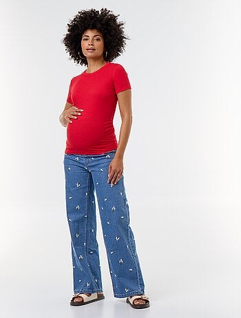 T-shirt premaman a costine