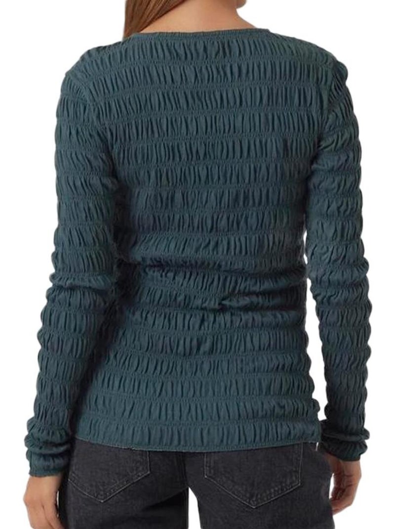 T-shirt Premaman a Maniche Lunghe Mamalicious Blu - Kiabi